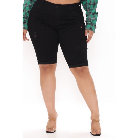 Fashion Nova Amberly Booty Lifting Bermuda Shorts - Picture 8 of 8